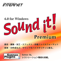 "C^[lbg Sound it! 6.0 Premium for Windows _E[h SIT60W-PR-DL"