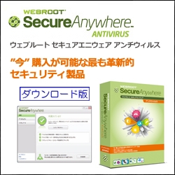 "EFu[gE\tgEFA Webroot SecureAnywhere Antivirus 2012@1[U[ 1N _E[h 91101"