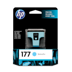 【クリックで詳細表示】HP177 インクカートリッジ ライトシアン C8774HJ