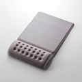COMFY マウスパッド (軽快) グレー MP-096GY メーカー希望小売価格:\1,575(税込) メーカー:エレコム(株) 型番:MP-096GY ディンプル加工でさらに快適、手首の疲労を軽減するリストレスト一体型マウスパッド。